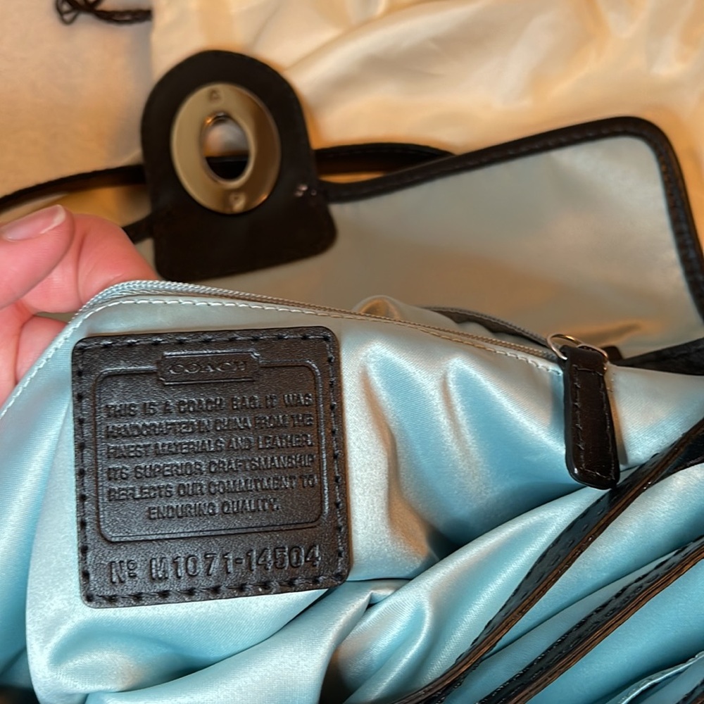 Authentic Coach Handbag - Picture 6 of 12